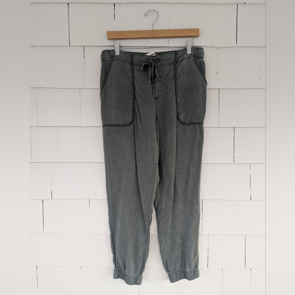 Cynthia Rowley Green/Gray Jogger Pants Size Medium